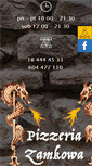 Mobile Screenshot of pizzeria-zamkowa.com